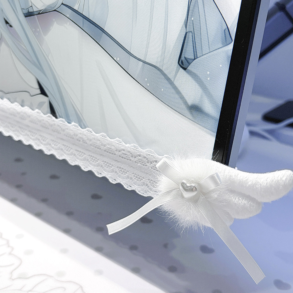Desk Setup Gaming - New Screen Decor White Lace Monitor