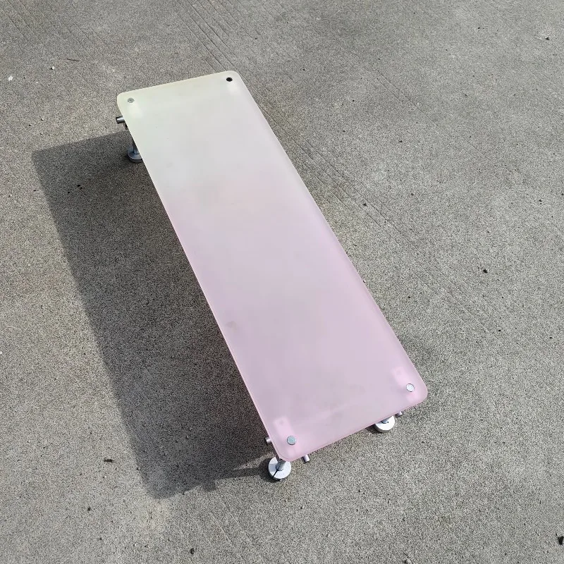 ‌Aesthetic Pink Gradient Acryl - Desk Setup Monitor And Laptop recension och pris