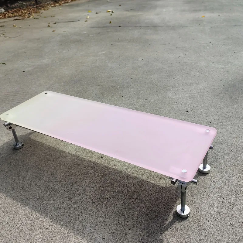 ‌Aesthetic Pink Gradient Acryl - Desk Setup Monitor And Laptop recension och pris