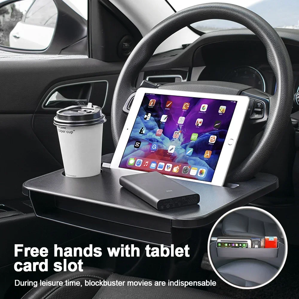 Multi-used Car Tray Laptop Des - Desk Setup Organization recension och pris