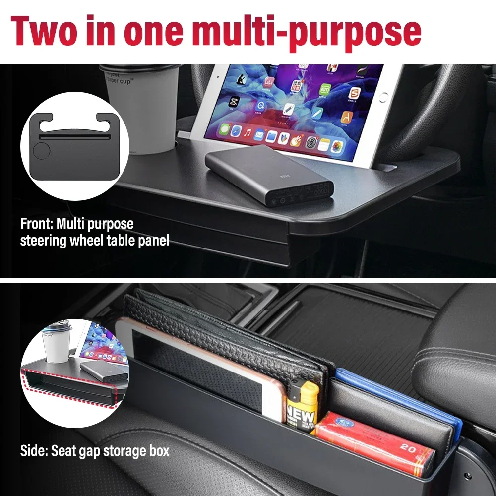 Multi-used Car Tray Laptop Des - Desk Setup Organization recension och pris