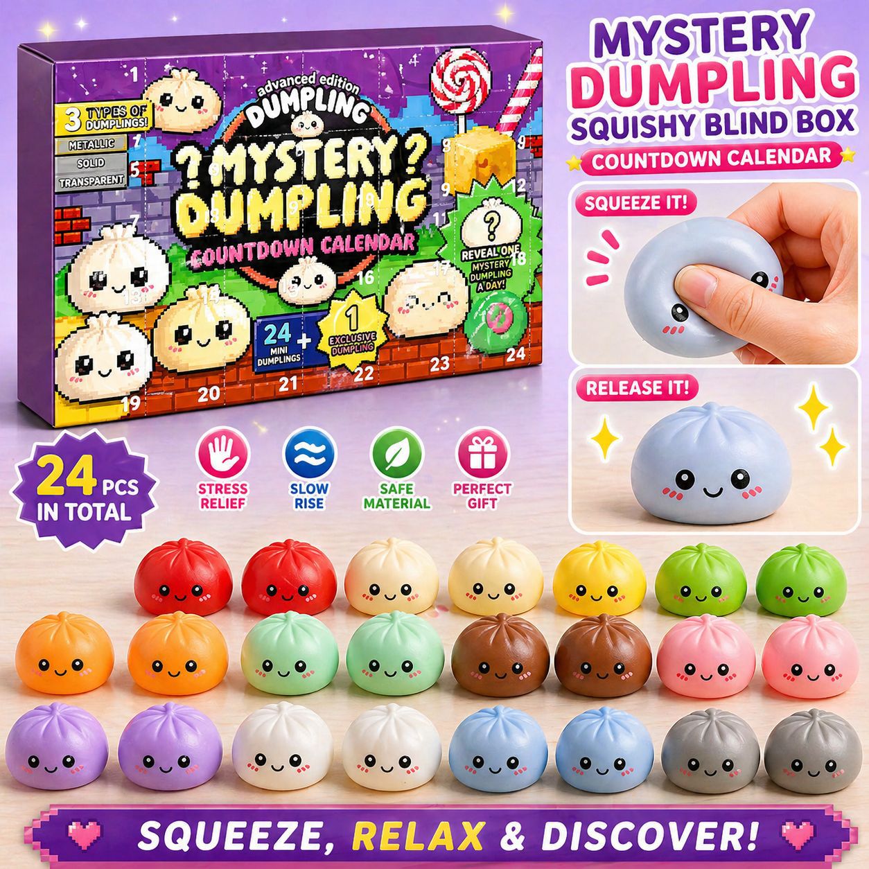 Surprise Dumpling Blind Box Co - Desk Setup Kids recension och pris
