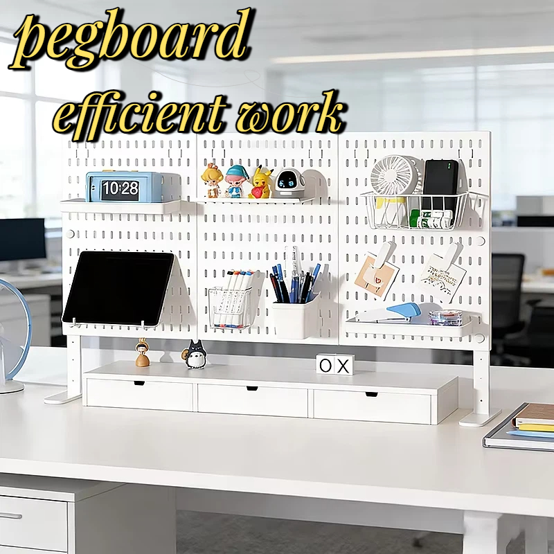 30×30cm PP Desk Pegboard, Stan - Desk Setup Organization recension och pris
