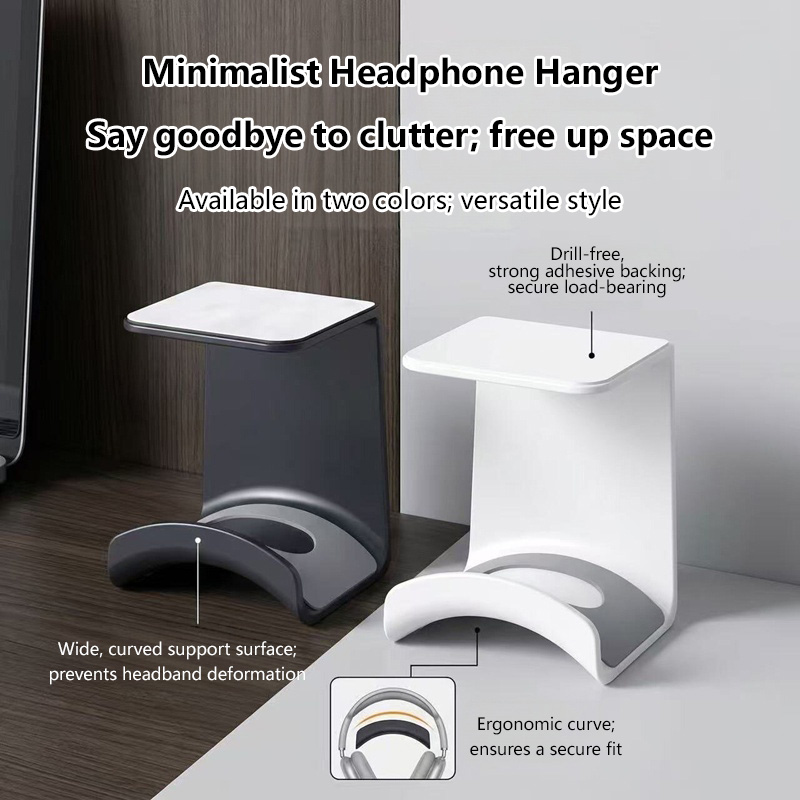 Universal Headphone Stand Adhe - Desk Setup Gaming recension och pris