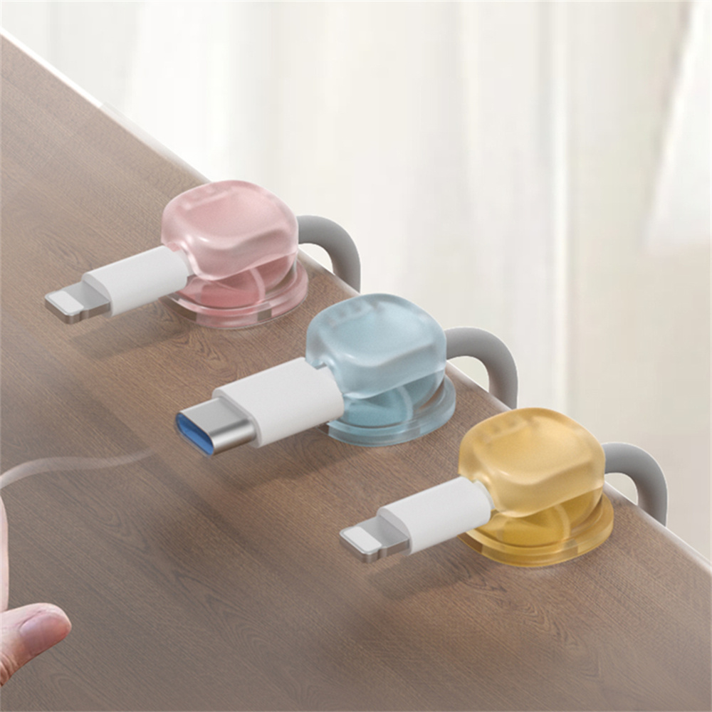 3 Transparent Color Magnetic C - Desk Setup Organization recension och pris