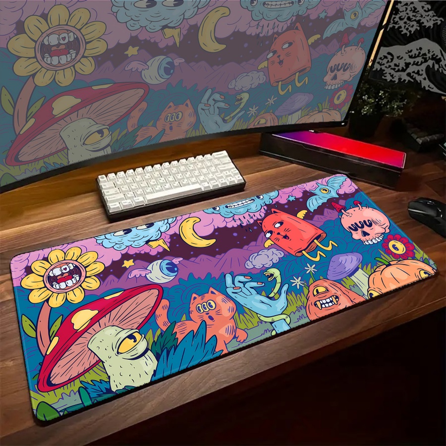 Mausepad Animal Plant Pc Setup - Desk Setup With Plants recension och pris