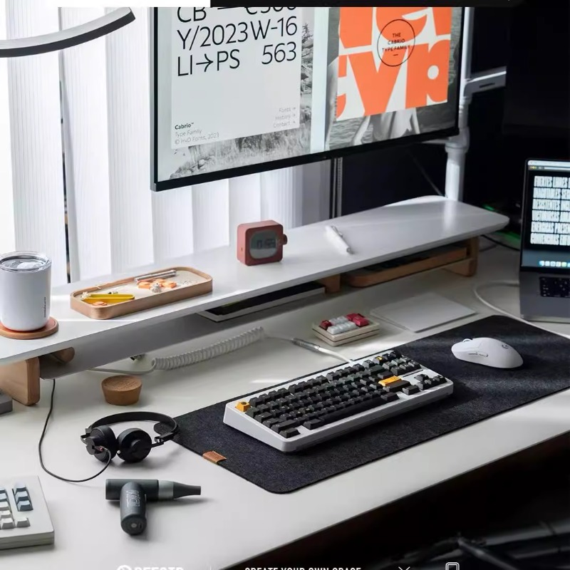 Modern Monitor Riser Stand Erg - Desk Setup Monitor And Laptop recension och pris