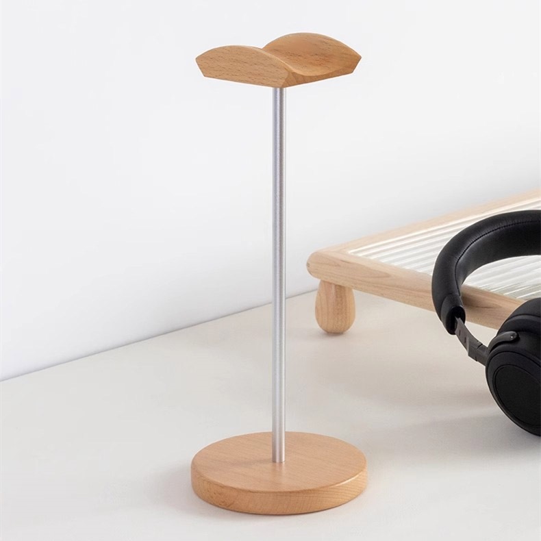 Black Walnut Wood & Aluminum H - Desk Setup Gaming recension och pris