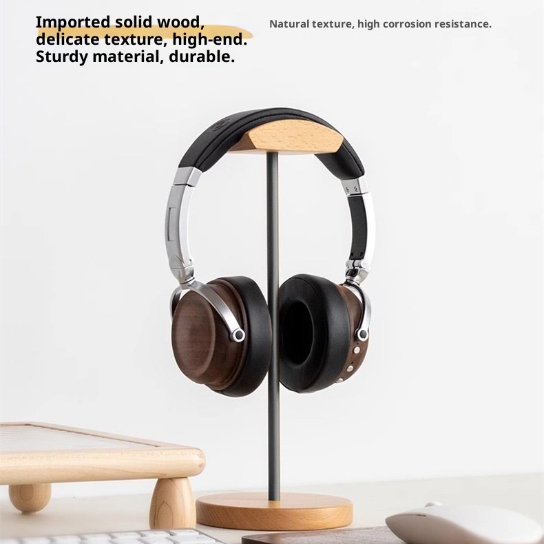 Black Walnut Wood & Aluminum H - Desk Setup Gaming recension och pris