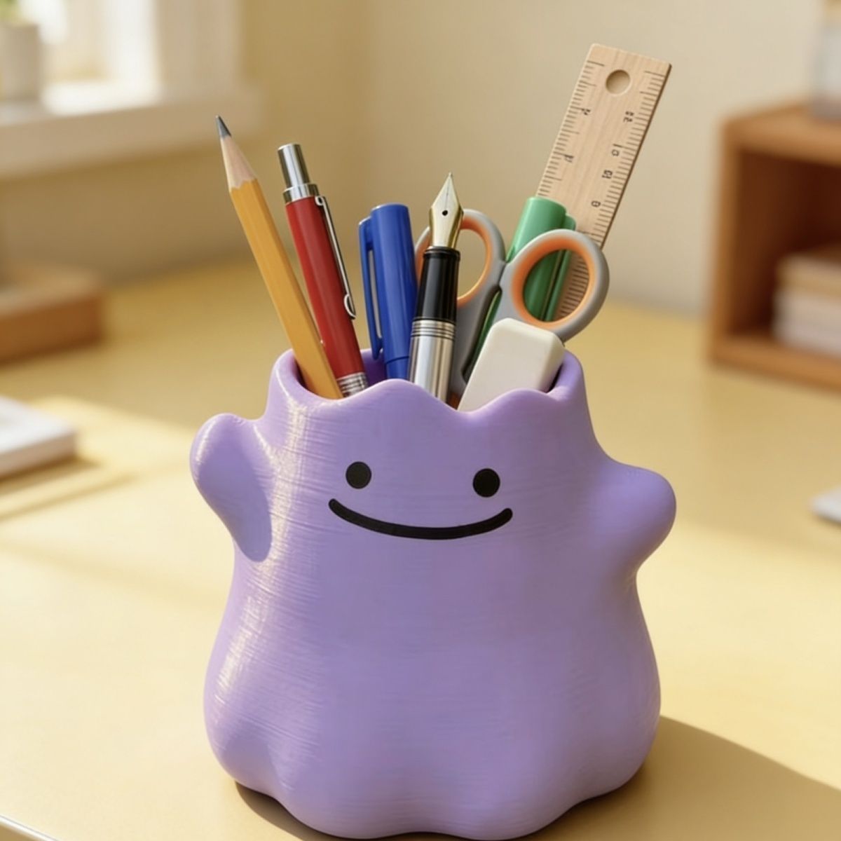 Pokemon Ditto Pen Holder Creat - Desk Setup Organization recension och pris