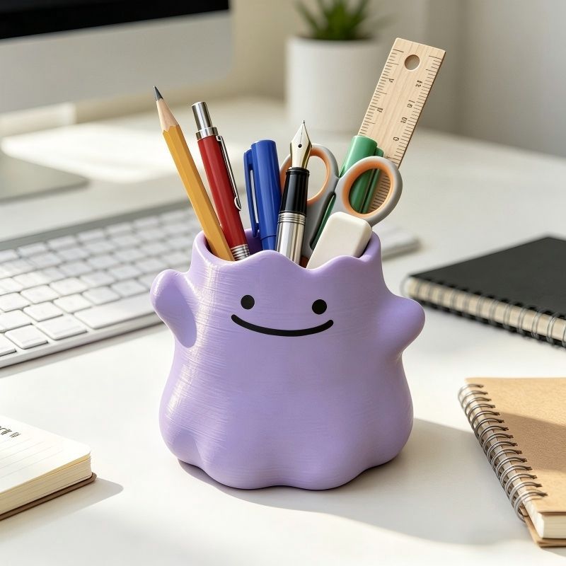 Pokemon Ditto Pen Holder Creat - Desk Setup Organization recension och pris