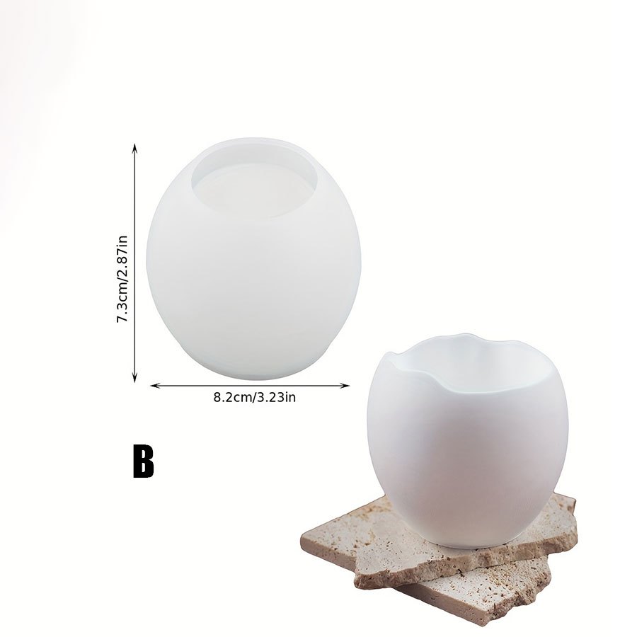 [Resin Mold]  Silicone Egg Mol - Desk Setup Organization recension och pris