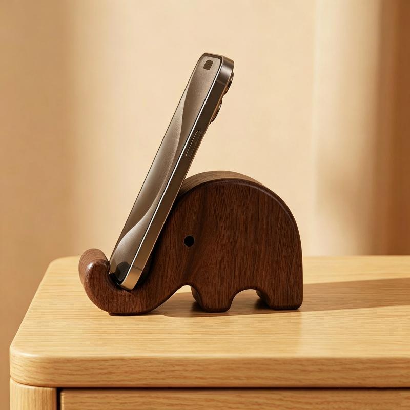 Simple Solid Wood Black Walnut - Desk Setup Organization recension och pris