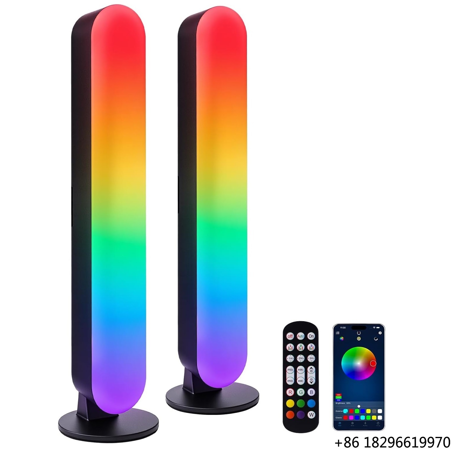 Plastic RGB LED Light Bar Musi - Ambient Light Bar Usb recension och pris