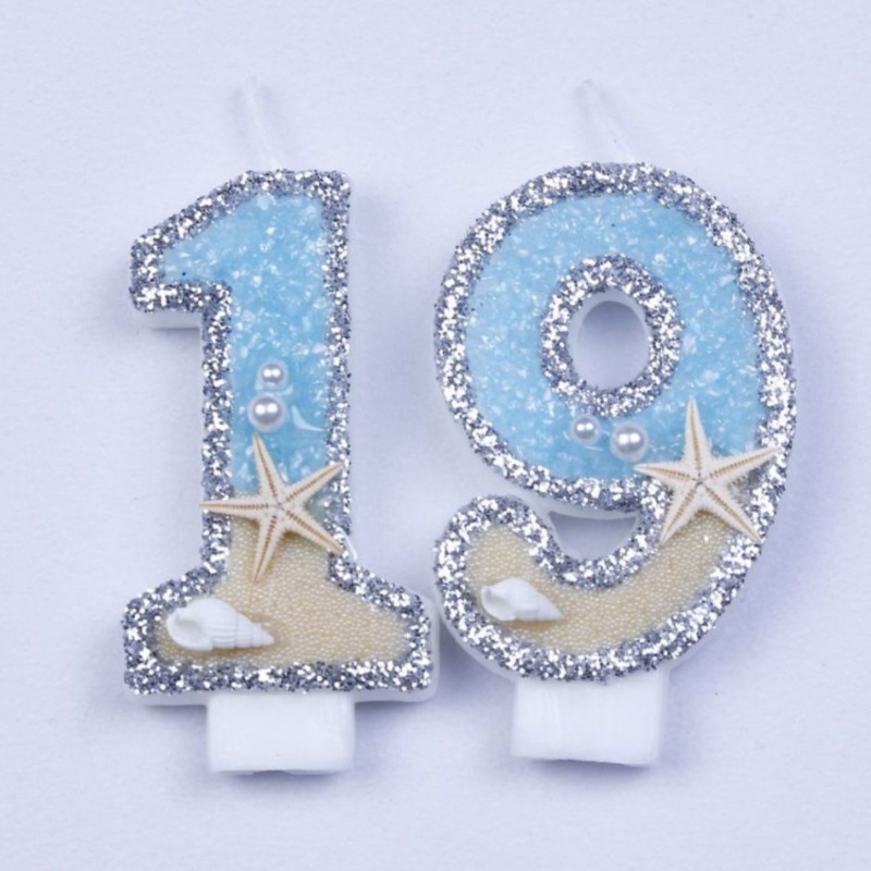 Beach Starfish Number Birthday - Desk Setup Kids recension och pris
