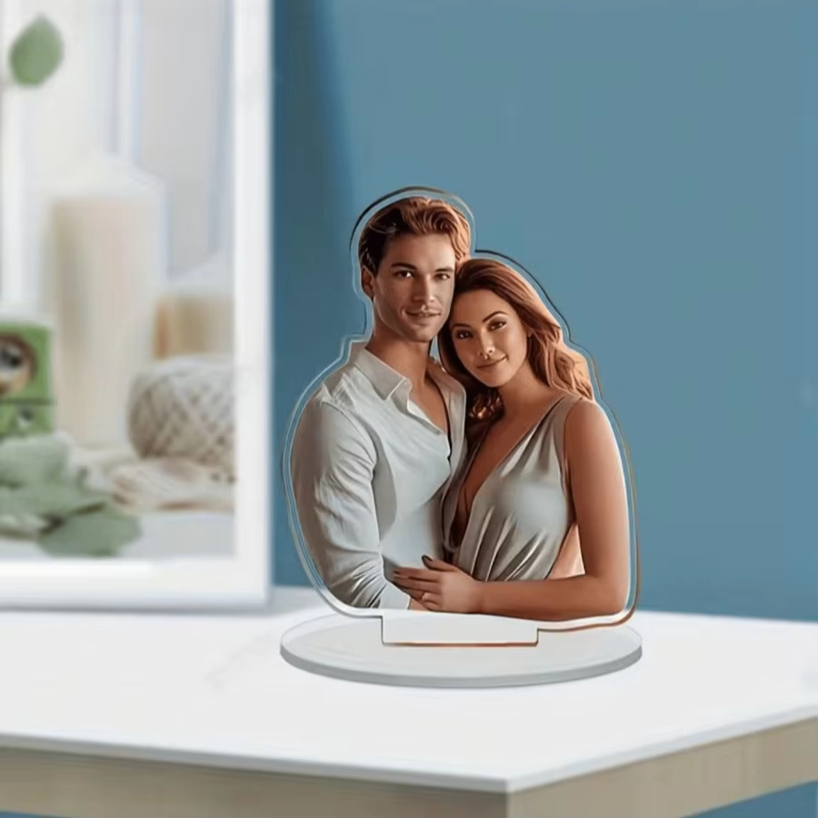Personalized Irregular Acrylic - Desk Setup Modern recension och pris
