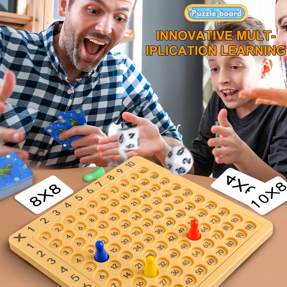 99 Multiplication Board Montes - Desk Setup Kids recension och pris
