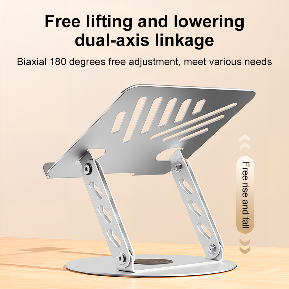 360° Rotating Laptop Stand Adj - Desk Setup Gaming recension och pris