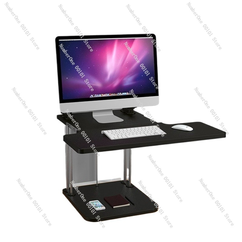 Height-Adjustable Standing Des - Desk Setup Monitor And Laptop recension och pris