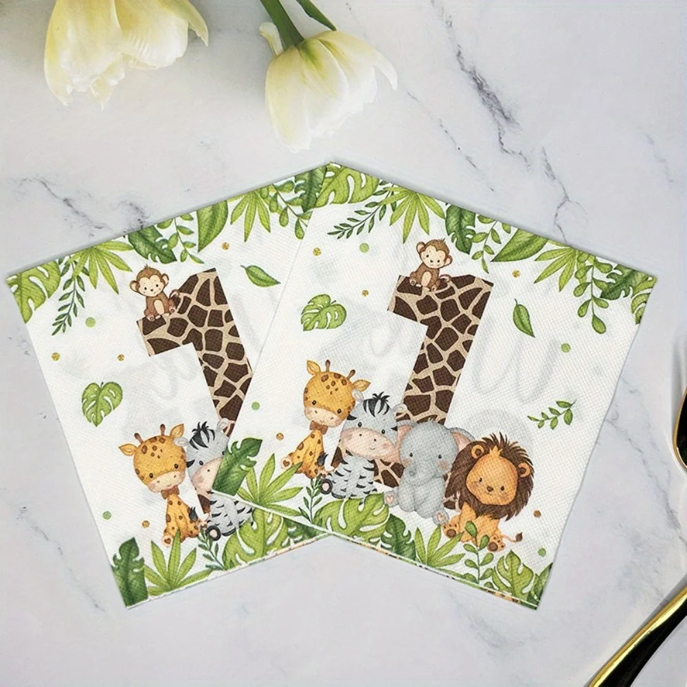 20Pcs/Bag Jungle Animal Wild O - Desk Setup Kids recension och pris