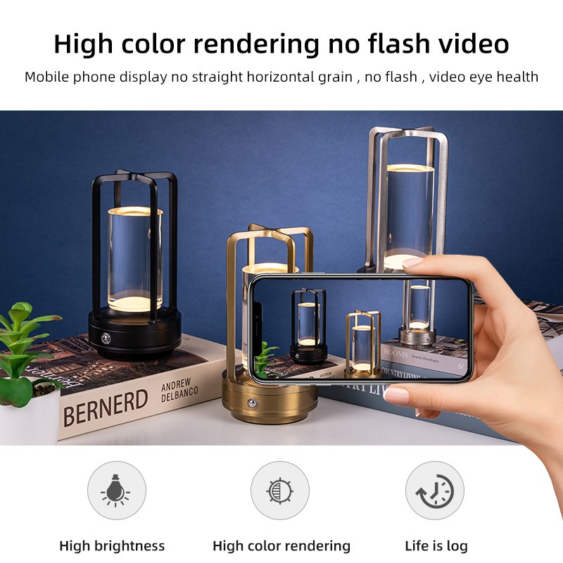 Vintage Touch Control LED Tabl - Ambient Light Bar Usb recension och pris