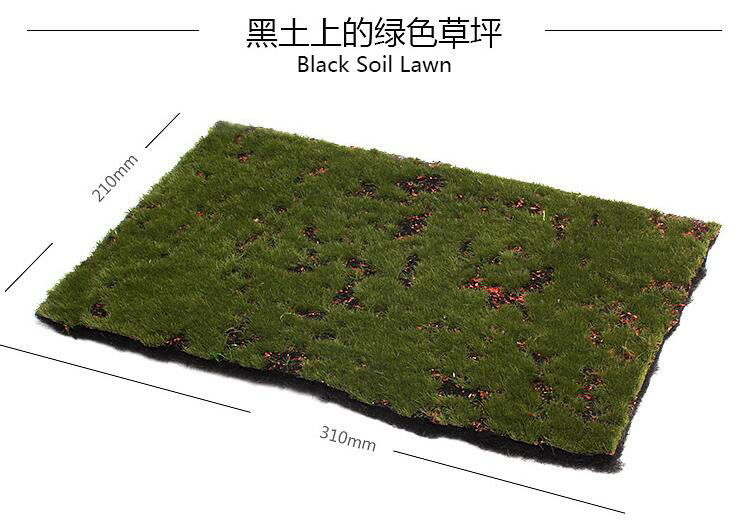 Miniature model finished turf  - Desk Setup Modern recension och pris