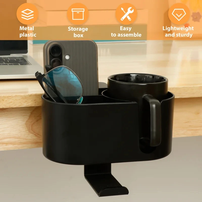 4 in 1 Desk Cup Holder Headpho - Desk Setup Organization recension och pris