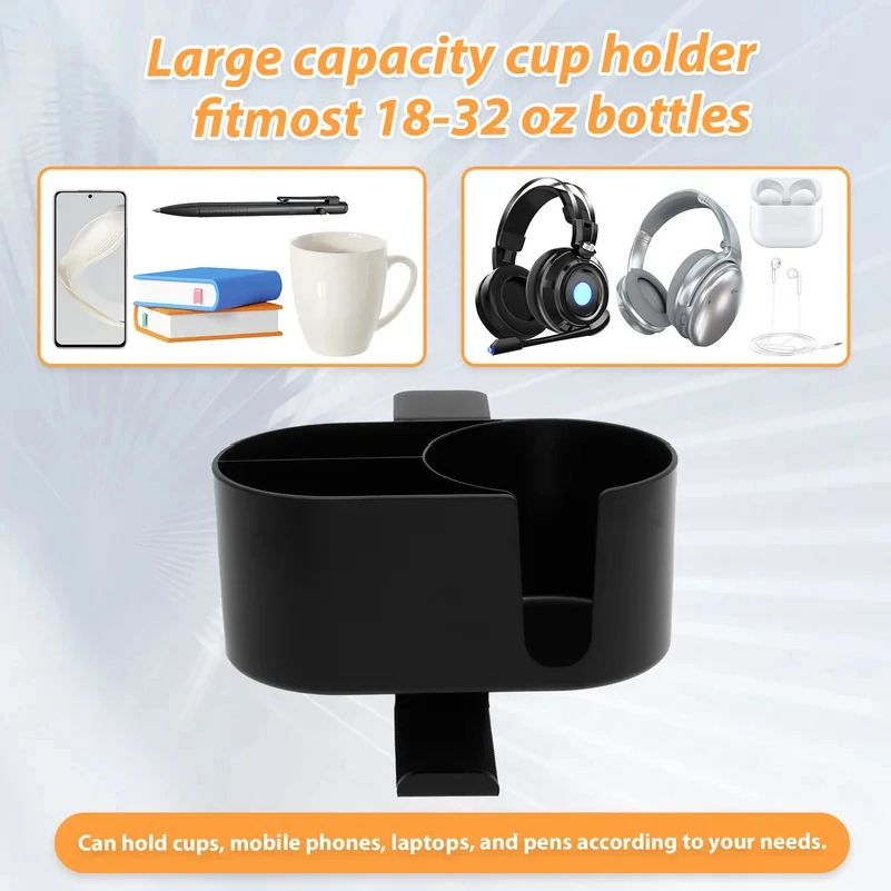 4 in 1 Desk Cup Holder Headpho - Desk Setup Organization recension och pris