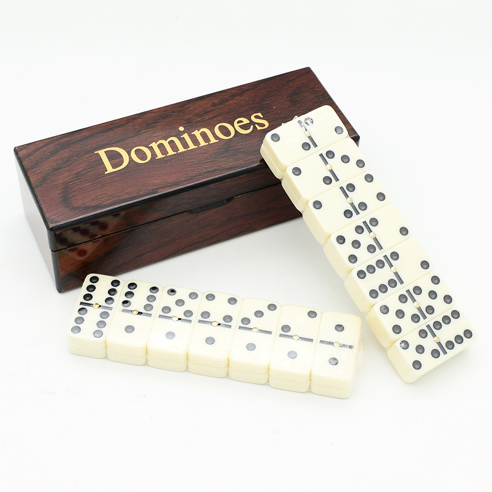 28Pcs Resin Domino Set Classic - Desk Setup Kids recension och pris