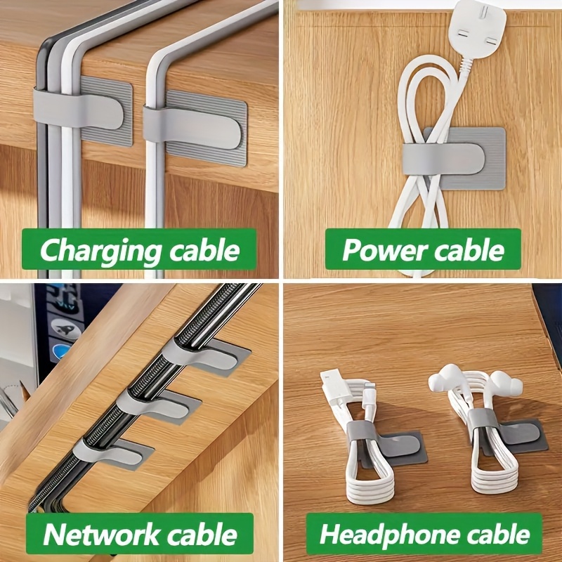Cable Ties Reusable Straps Vel - Desk Setup Monitor And Laptop recension och pris