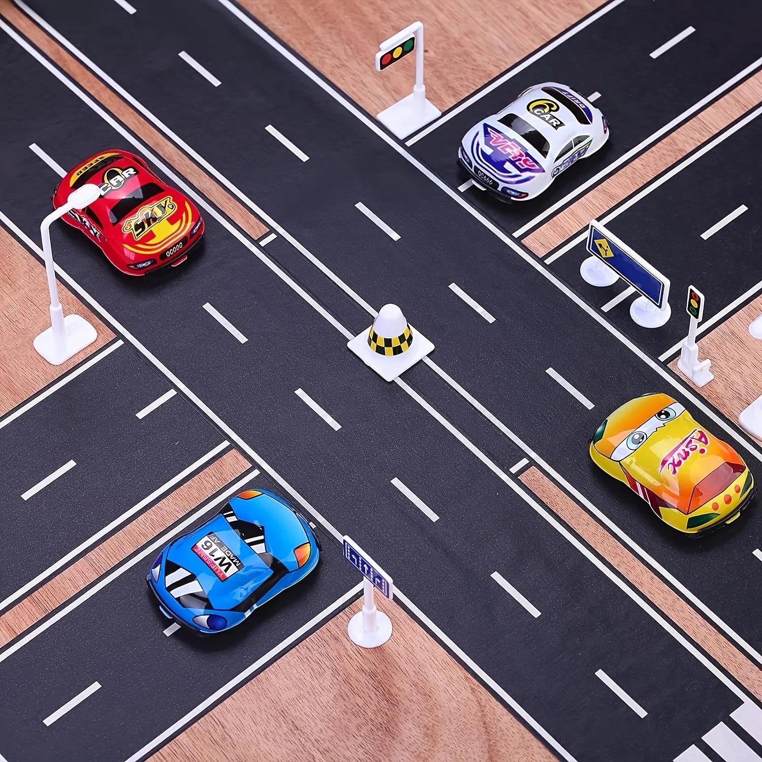 1-2 Rolls Reusable Road Track  - Desk Setup Kids recension och pris