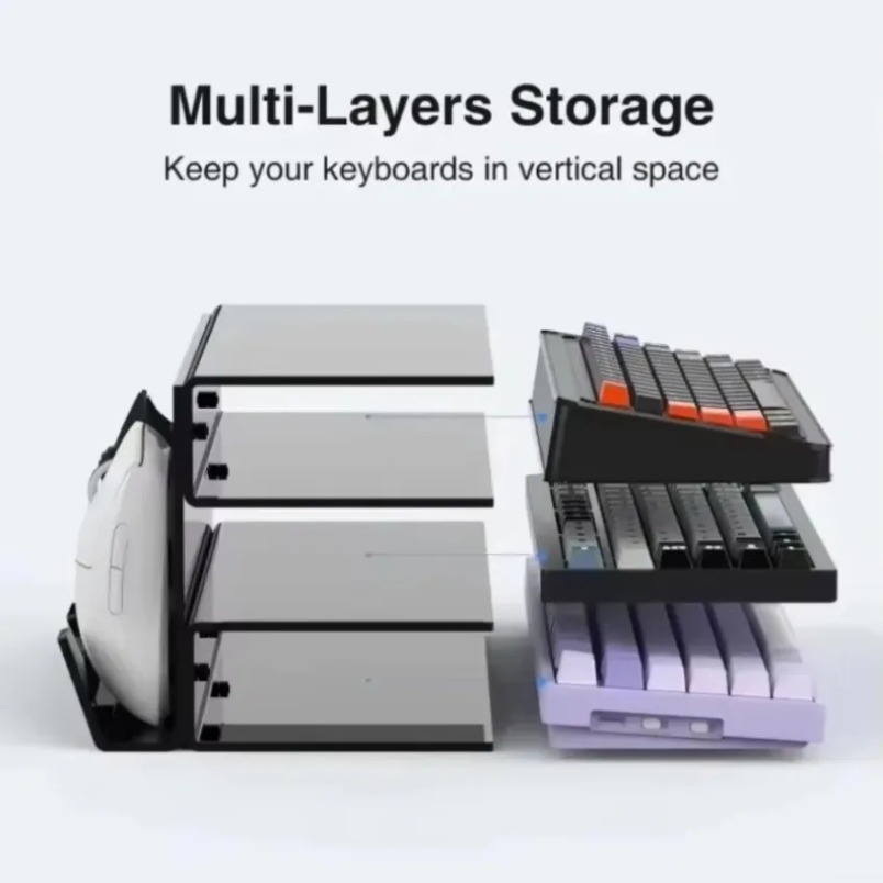 Keyboard Display Stand 3 Tier  - Desk Setup Gaming recension och pris
