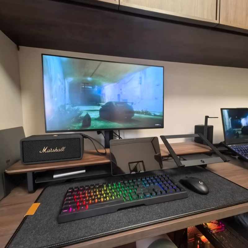 Modular Monitor Riser Stand Er - Desk Setup Monitor And Laptop recension och pris