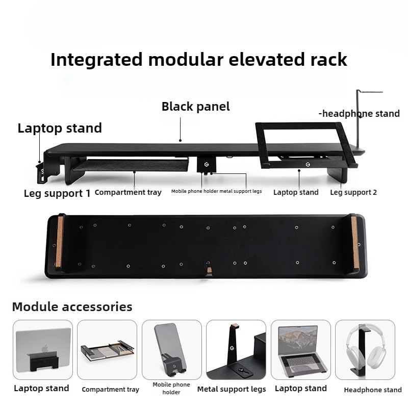 Modular Monitor Riser Stand Er - Desk Setup Monitor And Laptop recension och pris