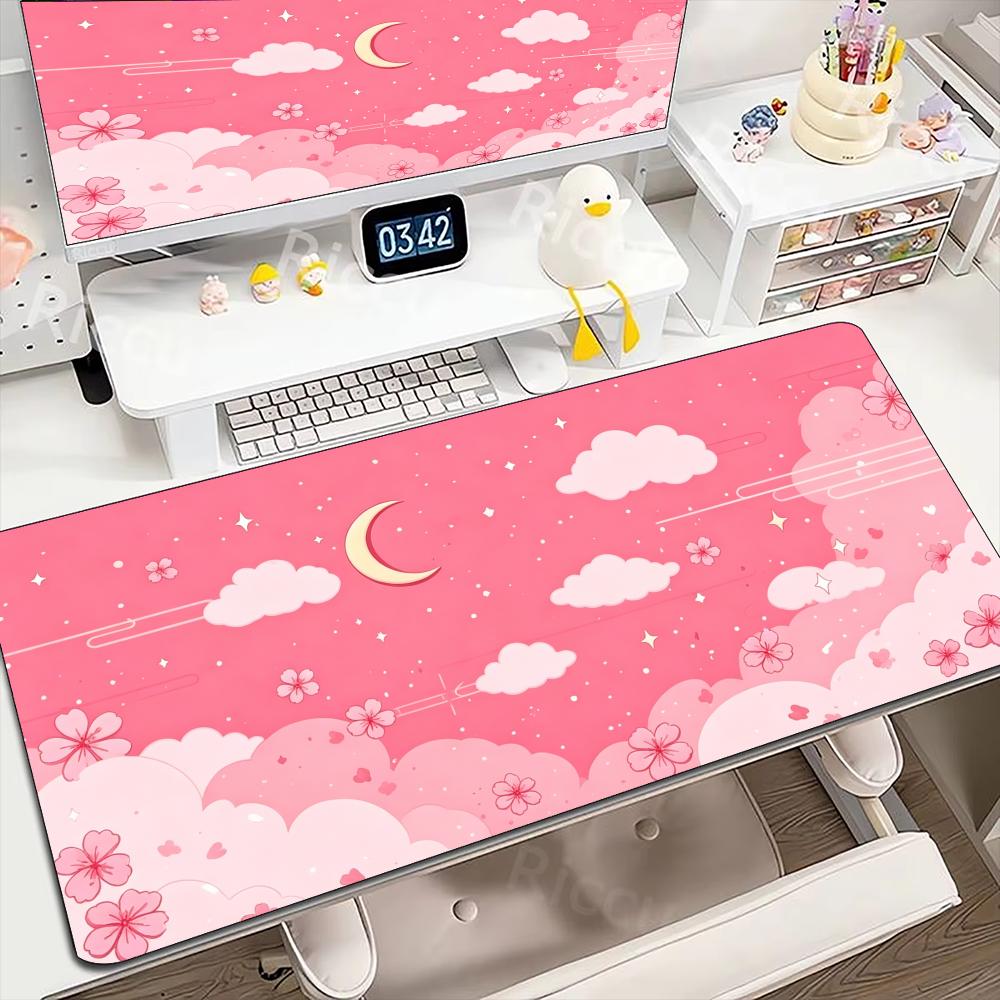 Dreamy Pastel Cloud Moon Star  - Desk Setup With Laptop recension och pris