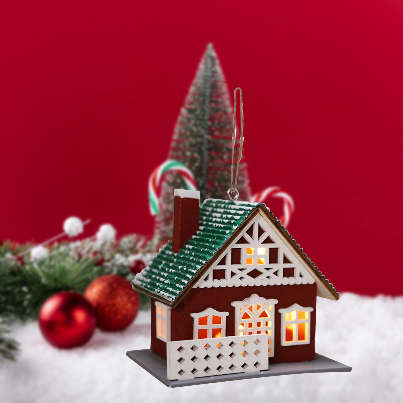 Small Christmas Village House  - Desk Setup Kids recension och pris