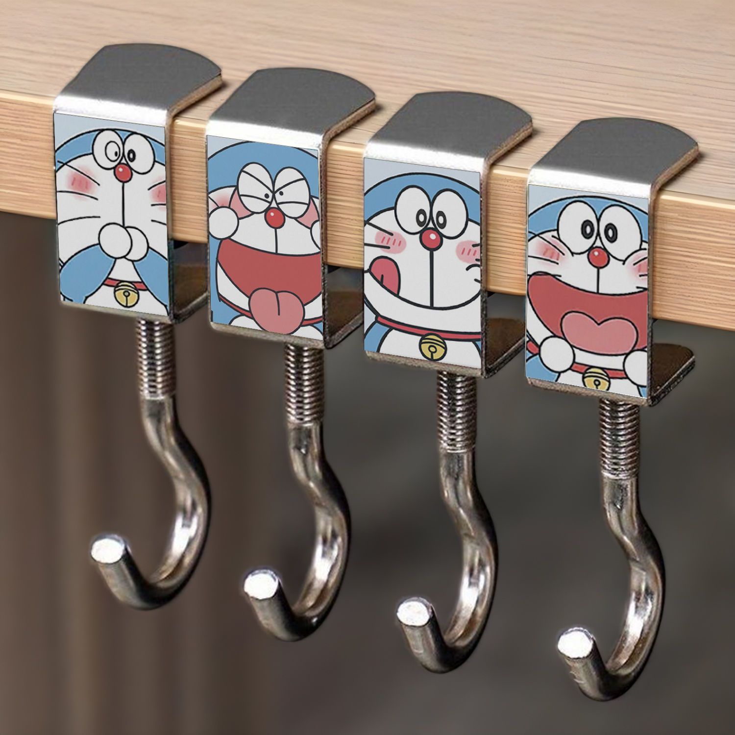 Doraemon Desk Side Bag Hook Re - Desk Setup Organization recension och pris