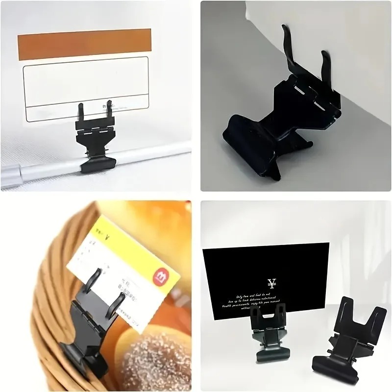 30pcs Metal POP Clip Sign Stan - Desk Setup Modern recension och pris