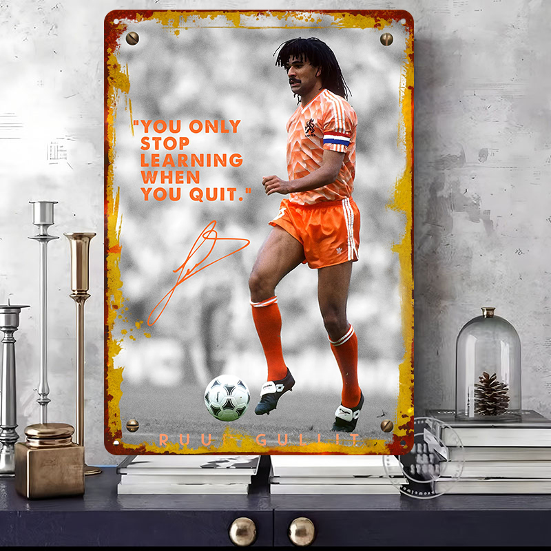 Ruud Gullit Football Player Wa - Desk Room Setup recension och pris