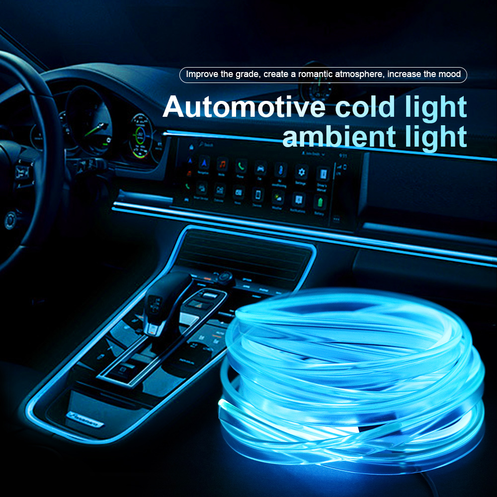 1/2/3/4/5M Car Interior Light  - Ambient Light Bar Usb recension och pris
