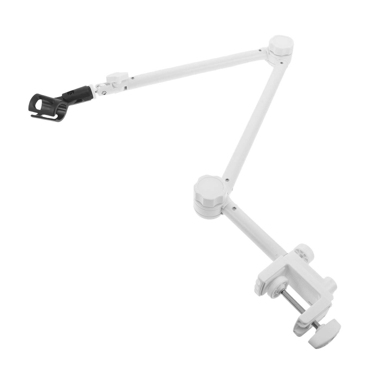 1Set Microphone Boom Arm White - Desk Setup Gaming recension och pris