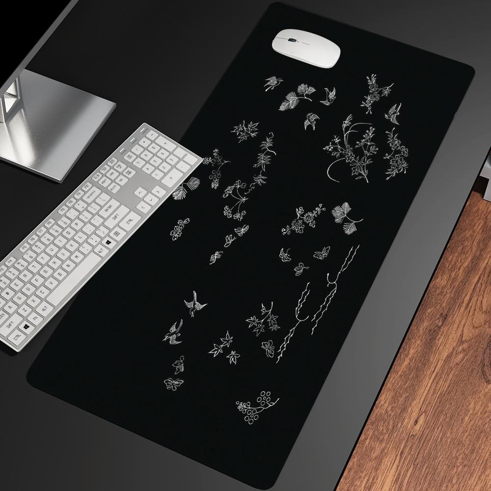 Plant Bird Mousepad Speed Offi - Desk Setup With Plants recension och pris