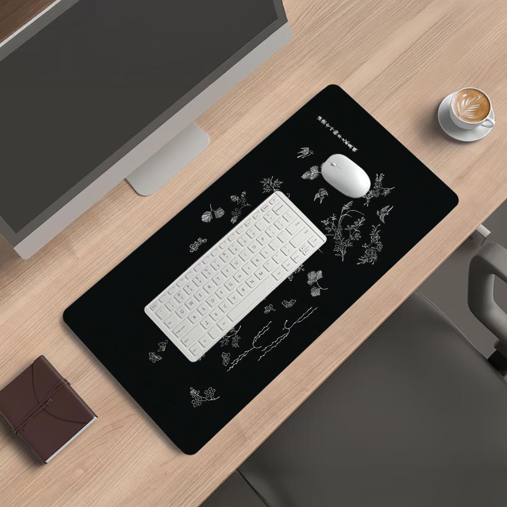 Plant Bird Mousepad Speed Offi - Desk Setup With Plants recension och pris