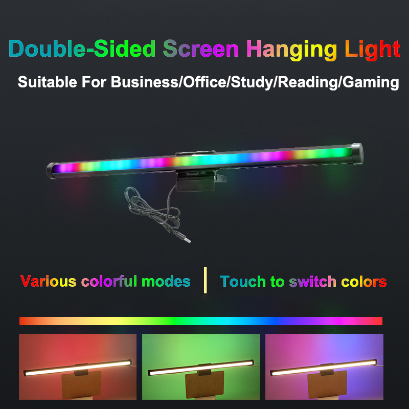 40CM RGB Atmosphere Table Lamp - Desk Setup Modern recension och pris