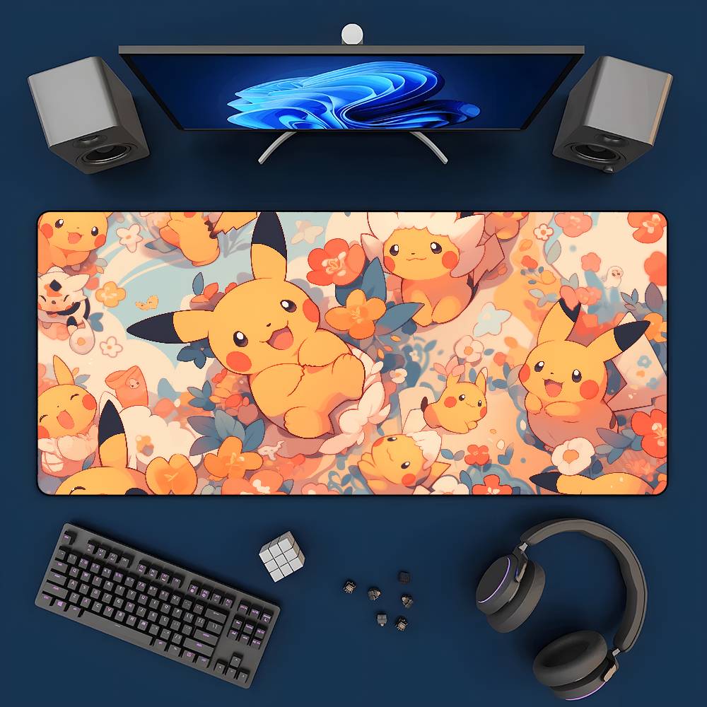 Pokemon Mouse Pad Large Gaming - Desk Setup With Laptop recension och pris