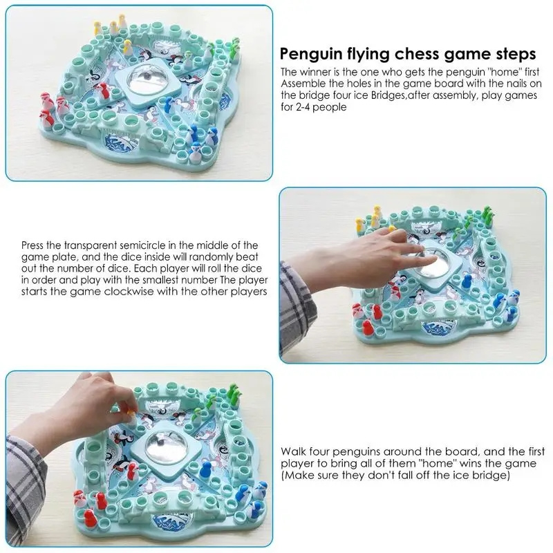 Multiplayer Penguin Flying Che - Desk Setup Kids recension och pris