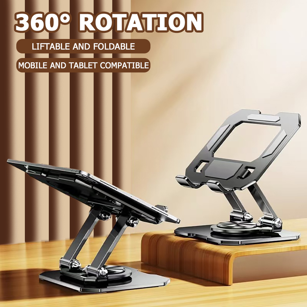 360 Rotating Tablet Phone Stan - Desk Setup Gaming recension och pris