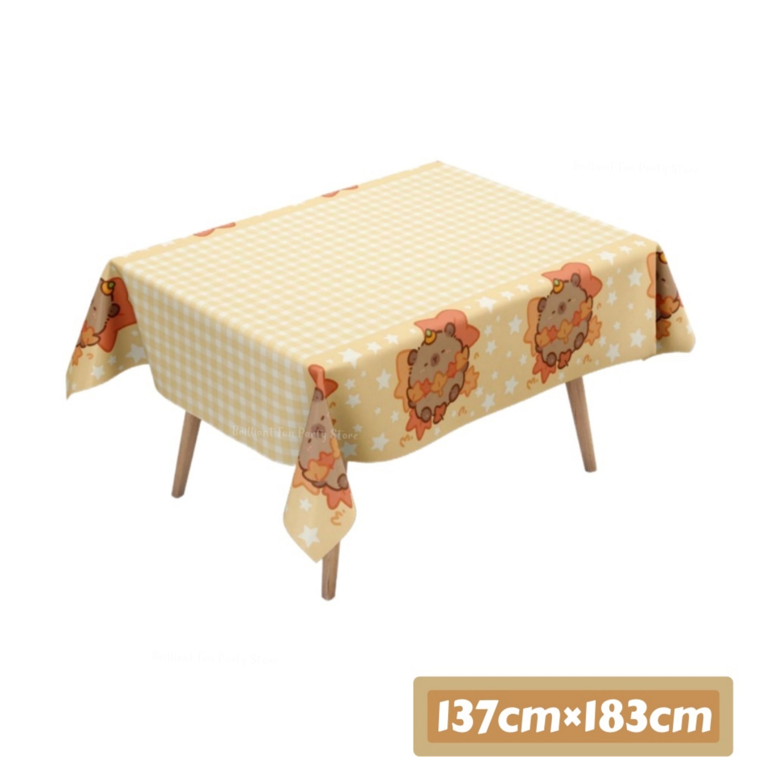 Cute Capybara Tablecloth for K - Desk Setup Kids recension och pris