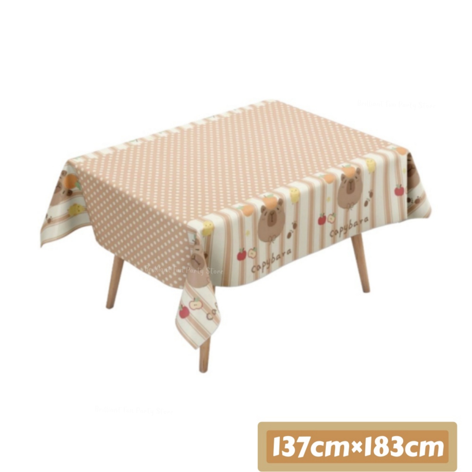 Cute Capybara Tablecloth for K - Desk Setup Kids recension och pris
