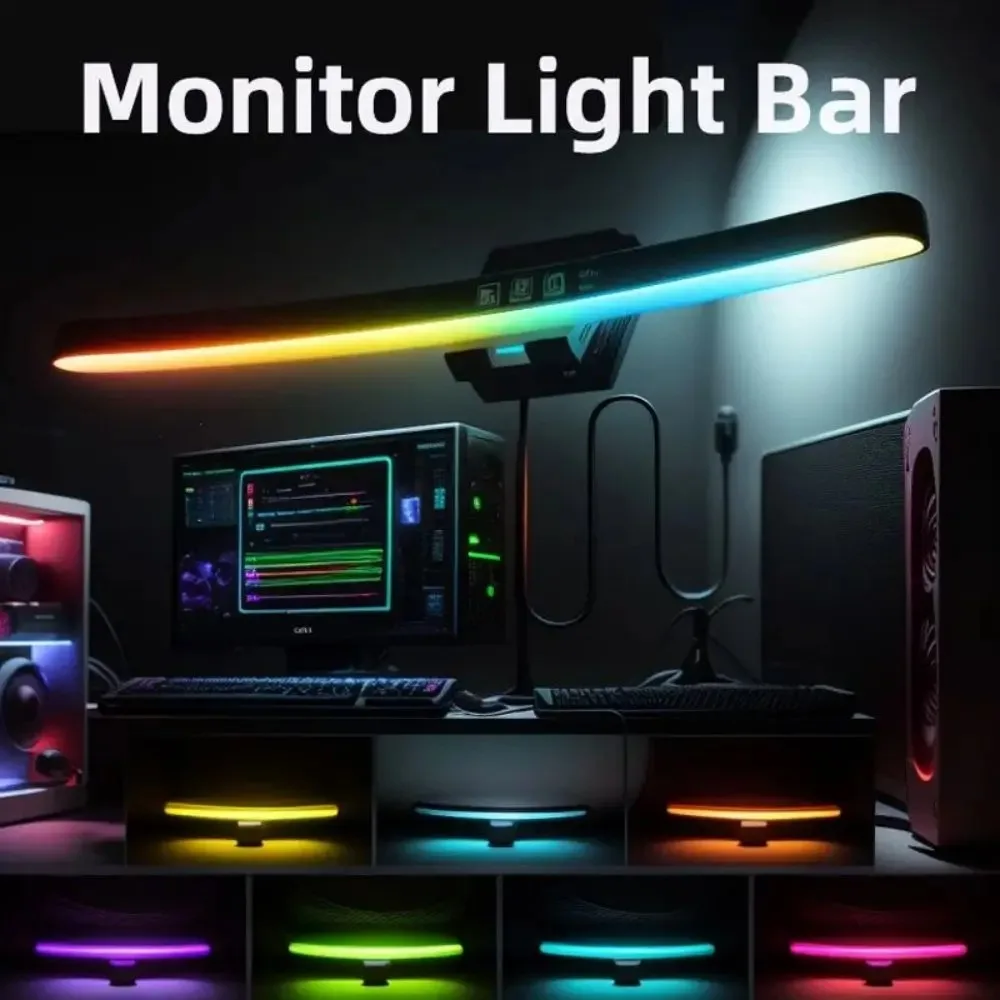 Computer Monitor Light Bar RGB - Desk Setup Gaming recension och pris